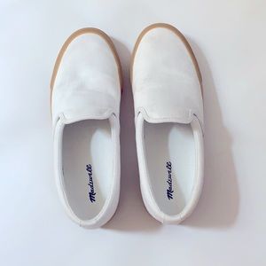 Madewell Sidewalk Slip-ons in Recycled Canvas